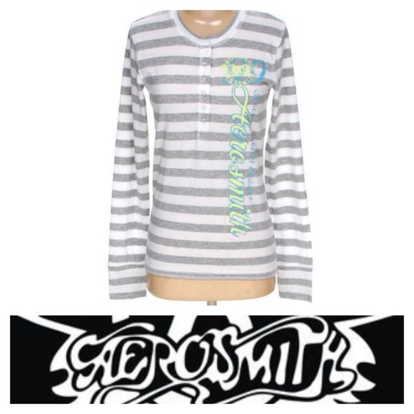 Rare* Disney Parks Aerosmith Rock n' Roller Top M - Picture 1 of 10